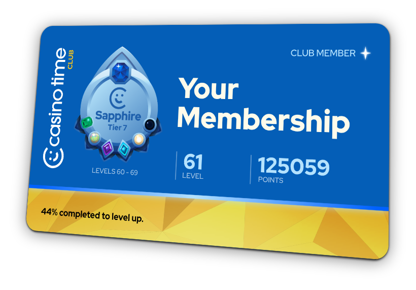 Casino Time Loyalty Card